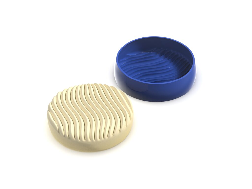 Waved Cake Mold