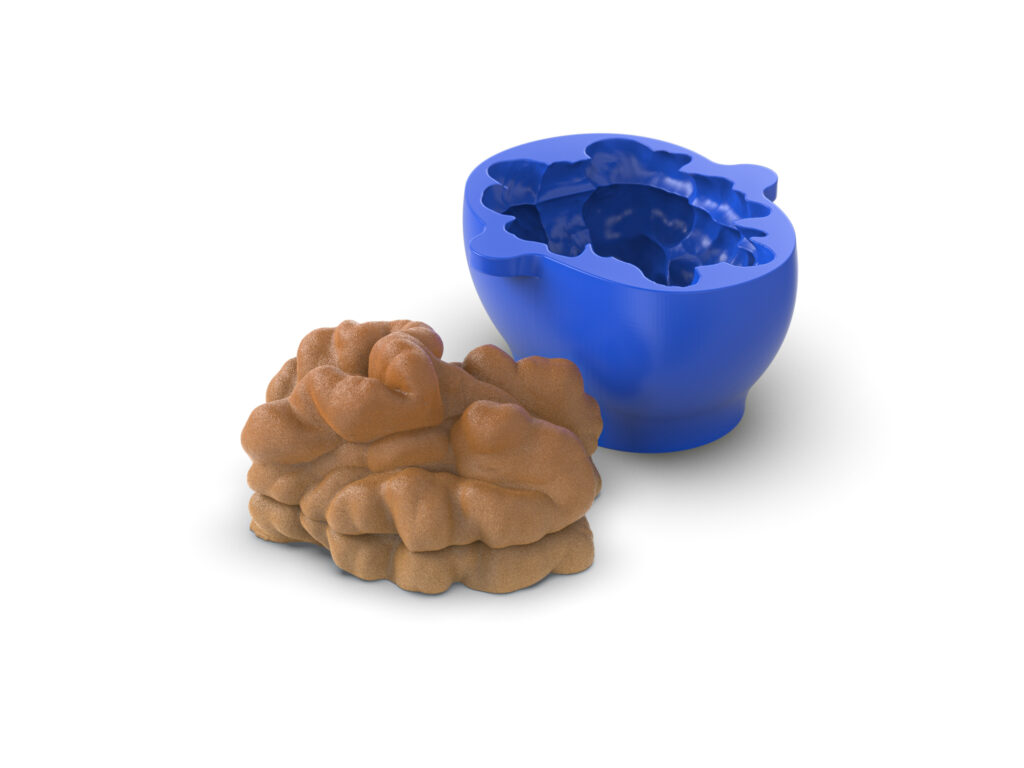 Realistic Walnut Molds