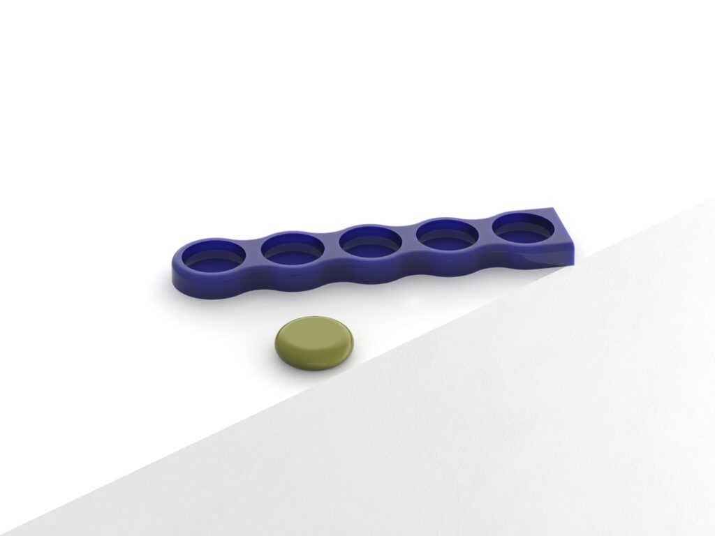 Rounded Disc Ø5.2x1.5 Molds