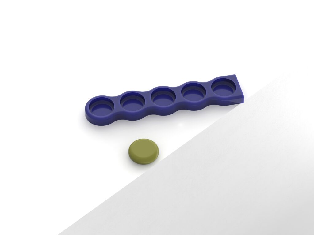 Rounded Disc Ø5.2x1.5 Molds