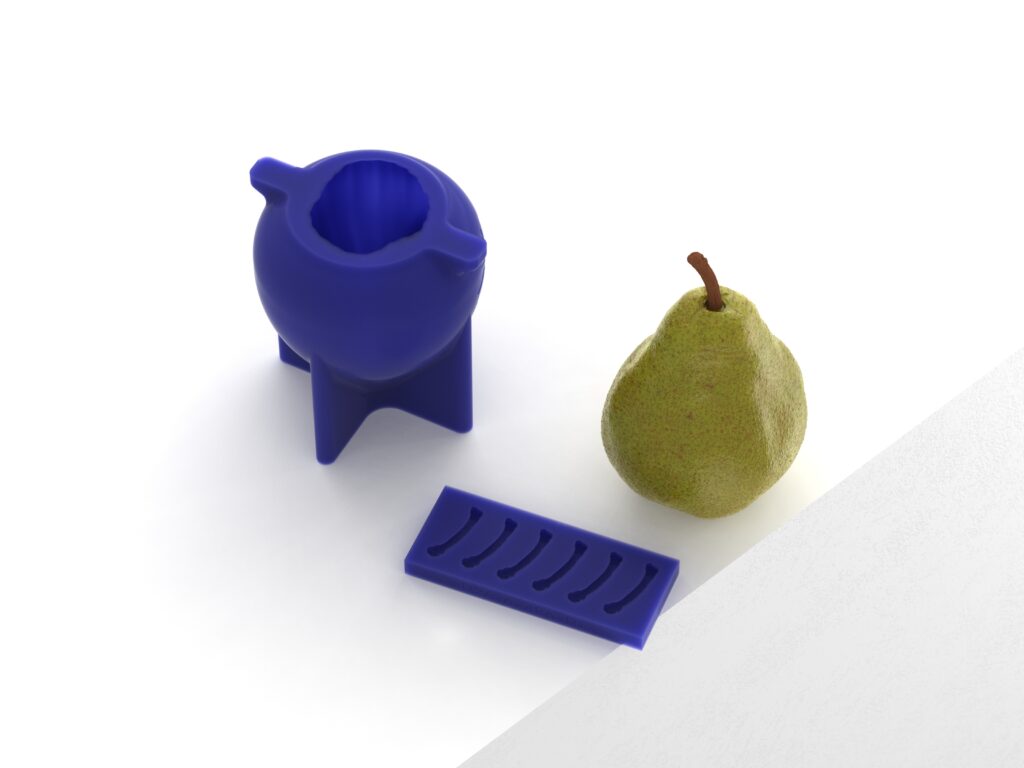 Realistic Pear Molds
