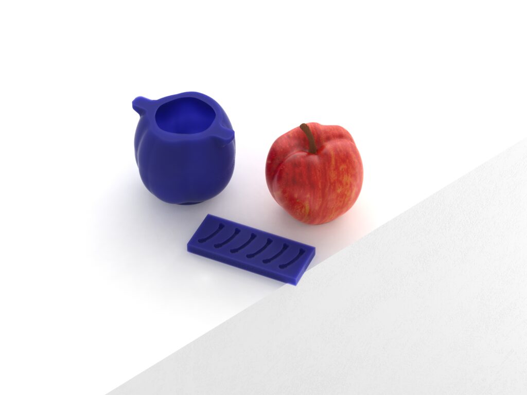 Realistic Apple Molds