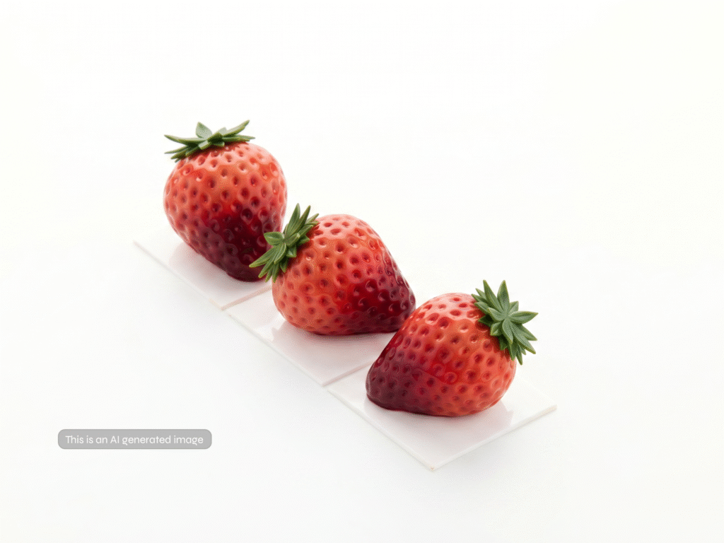 Realistic Strawberry Molds
