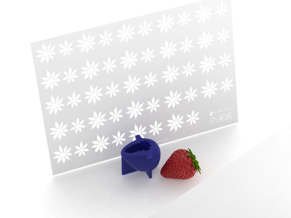 Realistic Strawberry Molds