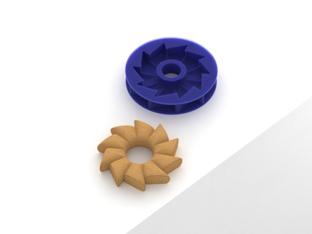 Flower Vienoisserie Molds Spiked