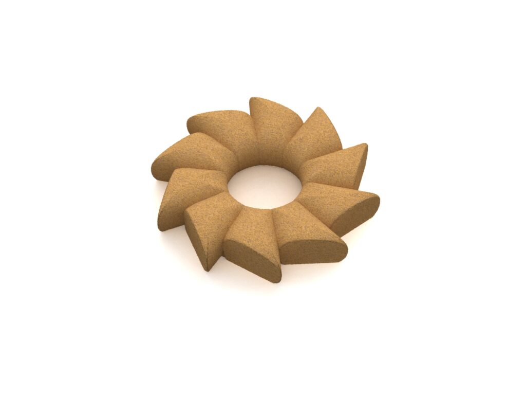 Flower Vienoisserie Molds Spiked